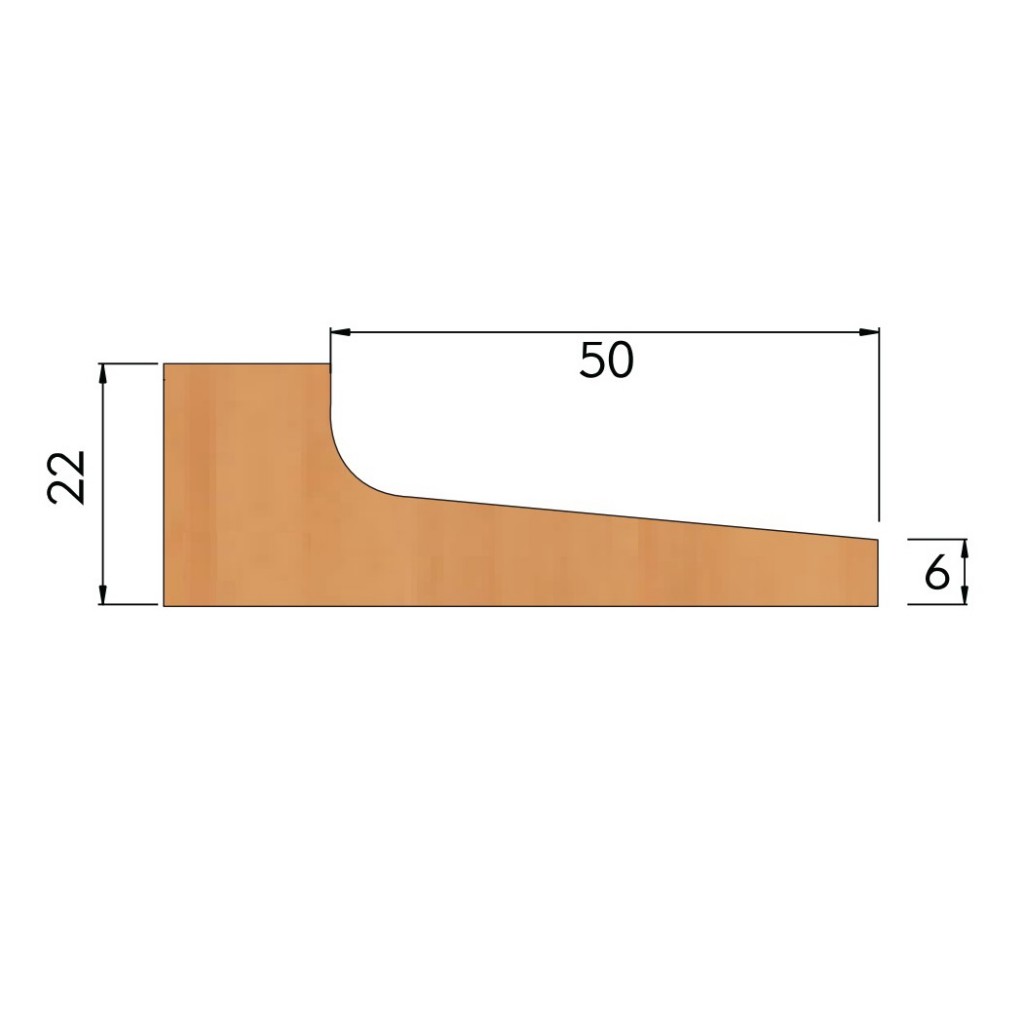 Fresa para Almofada Ø170 x 30 – 2+2 Dentes - Cód. 1701.02